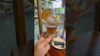 官心你的食衣住行育樂🍦 2024年10月1日 台中 🍨 青黛 花型 全台灣 最夯 最紅 洗版 IG 繡球花 霜淇淋 卓也小屋 超美 ice cream 鮮奶 冰淇淋 一秒到日本 チョコレート 초콜릿