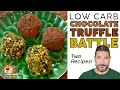 Low Carb CHOCOLATE TRUFFLE Battle - The BEST Keto Chocolate Truffle Recipe!