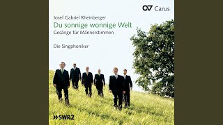 Rheinberger: Aus Westfalen, Op. 130 - II. Du sonnige, wonnige Welt