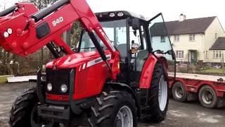 2010 Massey Ferguson 5455 Dyna 4 c/w MF 940 Loader.