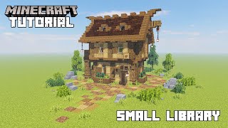 Small Library Tutorial || Minecraft