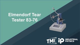 Elmendorf Tear Tester 83-76: Digital Tear Strength Measurement