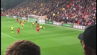 Mo Salah even had the Watford fans appreciating his brilliance 👏
