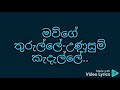 Nangiye malliye ( low pitch) karaoke නංගියේ මල්ලියේ