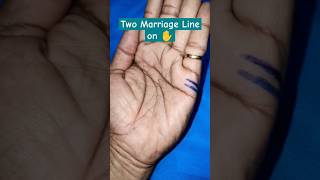 Do You Have Two Marriage Line on Hand? #palmistry #astrology #palmreading #jyotish #viral #sucess