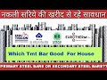 Which Tmt Bar Good For House 🏠 Top Ten Tmt Bar Price Today ⏬ सरिया रेट टुडे