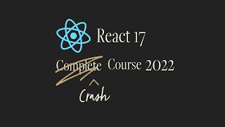 React 17 ⚛️ Crash Course | #reactJS