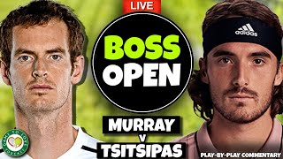 MURRAY vs TSITSIPAS | ATP BOSS Open, Stuttgart 2022 | LIVE Tennis Play-by-Play GTL Stream