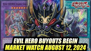 Evil Hero Buyouts Begin! Yu-Gi-Oh! Market Watch August 12, 2024