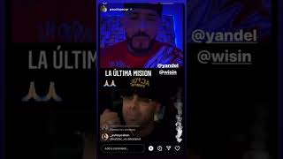 #Wisin y Yandel "hablan de ""la última misión en vivo☺