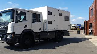 VAEX - Scania P410 4x4 Crewcab-Camper