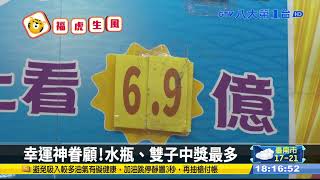 圍爐前衝一波! 威力彩頭獎6.9億 八大民生新聞 2022013105