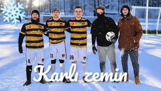 Akbaba Gücü ile Karda Futbol! ⚽❄ Efsane Aktivite ve Bol Eğlence!