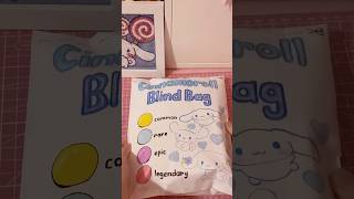 cinnamoroll blind bag! #cinnamoroll #sanrio #blindbag #diy #craft #papercraft #asmr #unboxing #kpop
