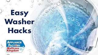 How to Trick Your Washer into Filling with MORE Water
