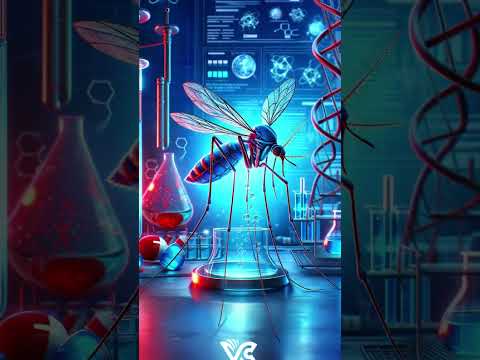 Genetically engineered mosquitoes #genetics #gene #malaria #biotechnology #biotech #shorts #short