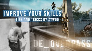 CS:GO TIPS \u0026 TRICKS TO IMPROVE YOUR SKILLS ft. ZywOo #csgo #tutorial #cs2