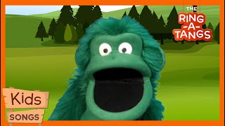 Meet the Green Monkey - Colour Green! | Nursery Rhymes \u0026 Kids Songs | The Ring-a-Tangs | Kids Show