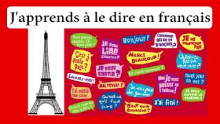 J'apprends à le dire en français - A1/A2 | Dialogues en français | I'm learning to say it in French