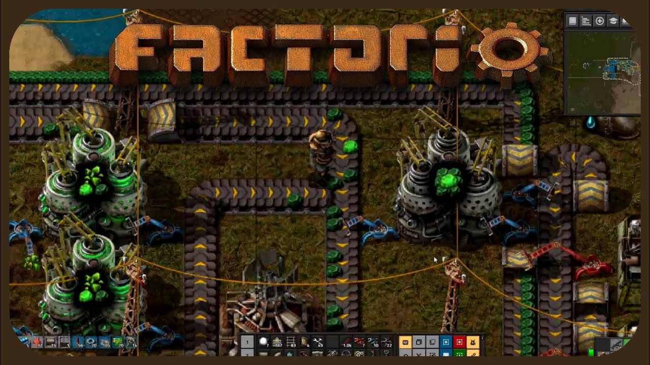 ёяфз Factorio тъщ V0 17 Processing Uranium тшв Youtube