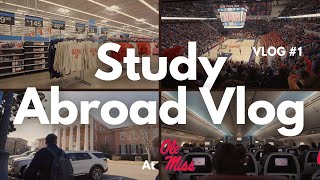 [アメリカ留学]アメリカ交換留学生🇺🇸出発から初週までのVlog at Ole Miss #1