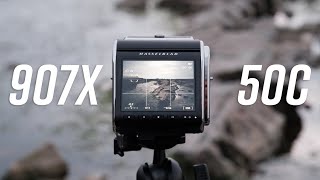 Hasselblad 907x 50C Landscape Photography at Kilve Beach | Photo Vlog