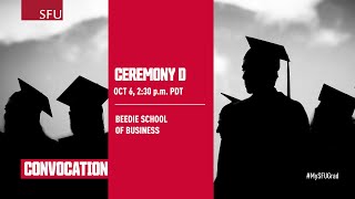 SFU Fall 2021 Convocation Ceremony D