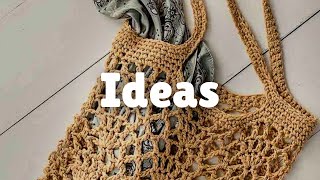 💡 Ideas para #tejer #bolsos a #crochet