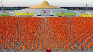 พิธีบรรพชาสามเณรธรรมทายาท โครงการอุปสมบทบูชาธรรมมหาปูชานียาจารย์ ปี2563