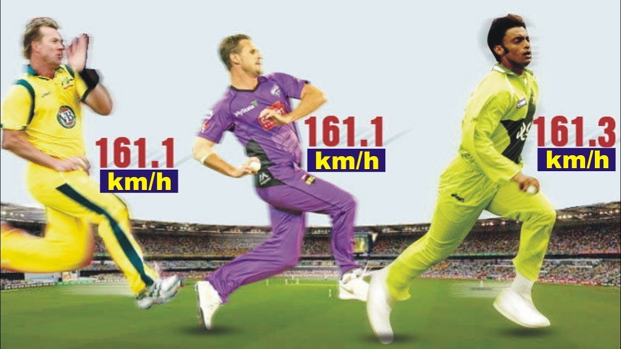 Top 10 Fastest Bowlers In Cricket Era Ever! - YouTube