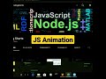 js animation | javascript tutorial #shorts #html #javascript