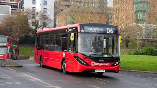 London's Buses at Crossharbour on 21st January 2025