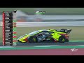 lamborghini super trofeo europe 2022 misano race 1