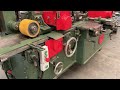 running the weinig u17a 6 head moulder germany price in description