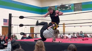 Matthias vs Bullet Bronson - Mask vs Title for APW World Heavyweight Championship (01/28/23)