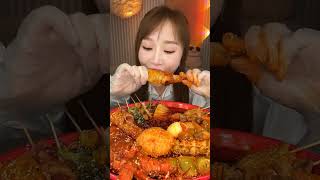 今天吃有鸡的红油钵钵鸡~红油香透天灵盖了 #asmr​ #美食​ #food​ #推荐​