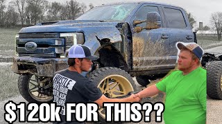 Absolute FOOL Buys my Destroyed F350 to start his business