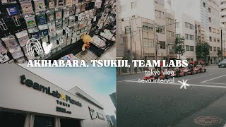 TOKYO VLOG | akihabara, kanda shrine, itoya, team labs planet, nissan crossing, tokyo station