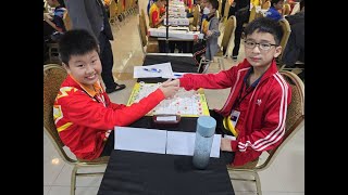 U12男子组第六轮（陈柏尔 对 黄睿阳）