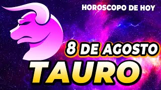 😍𝐒𝐄 𝐕𝐀𝐍 𝐀 𝐕𝐄𝐑 𝐌𝐈𝐋𝐀𝐆𝐑𝐎𝐒✨Tauro♉Horoscopo de hoy 8 de Agosto 2024|MONHI VIDENTE