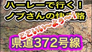 ハーレーに乗って走りたくなる快走路、デカンショ街道の旅！