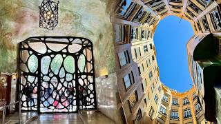 来看著名的米拉之家La Pedrera - Casa Milà，高迪作品，世界文化遗产，西班牙巴塞罗那【静姐生活·西班牙】