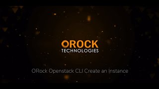 Create an Instance Using the Command Line Interface