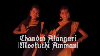 Chandai Alangari | Navaratri special | Dance Cover | Mookuthi Amman | sanXrey