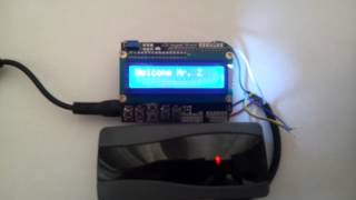 Arduino with RFID Reader