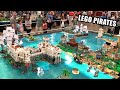 Massive LEGO Pirate Harbor Battle Built By 10 People!