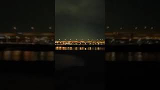 雷の動画　雷雲が凄い