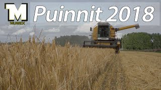 Voitto Ohran puinti 8.8.2018 - Hyvät Stereo äänet! - Puinnit 2018