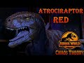Jurassic world Chaos Theory season 2 atrociraptor Red screen time