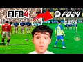 SCORING A FREEKICK WITH CRISTIANO RONALDO IN EVERY FIFA!